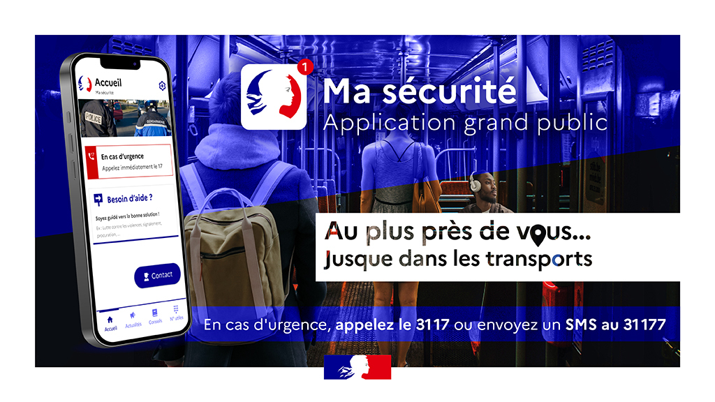 Prefet38's tweet photo. 🔔📲 Application "Ma sécurité" | Les services de l’État vous accompagnent dans les transports en commun
 
➡️ Bénéficier de conseils prévention &amp; sécurité
➡️Service de signalement &amp; d'information 24h/24 
✅ Disponible sur Apple Store et Play Store

👉 https://t.co/jDDKU5ESK3 https://t.co/jTGXNBW7U0