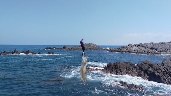 SnufkinJapanes1's tweet photo. Squid fishing in Fukui prefecture.
The condition of squids seem to be better this year🥰
#Vanllife and wandering the best 100 #mountains in #Japan 99th day. 
100/100 mountains. https://t.co/60Zyc7FEKr