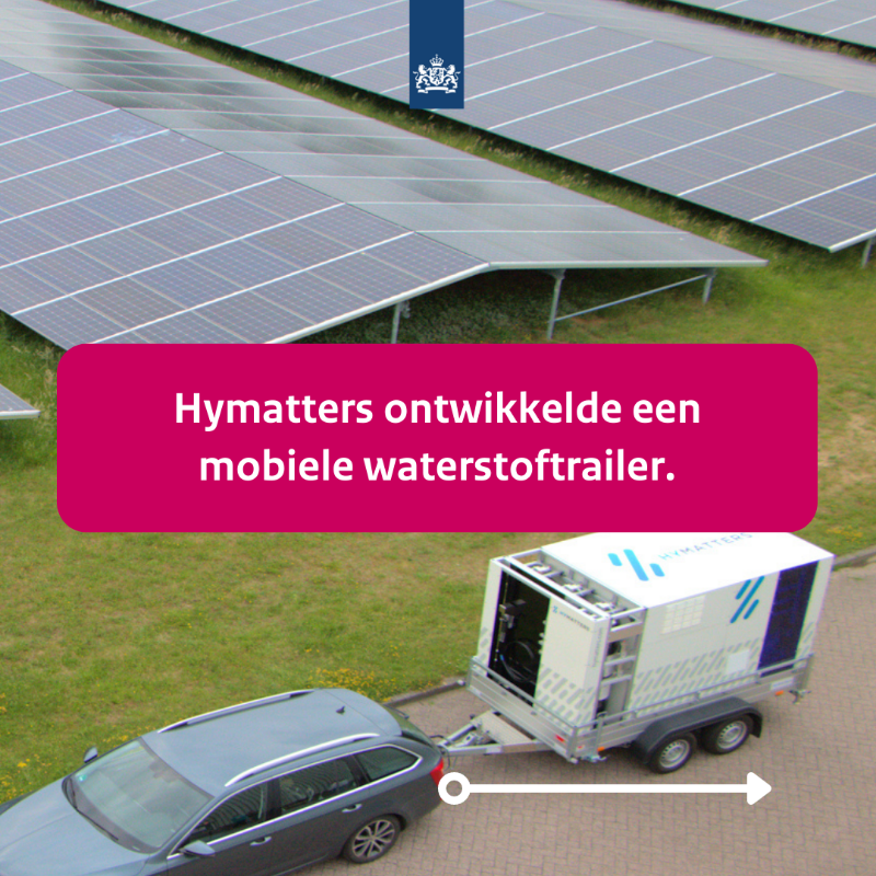 RVO_Innovatie's tweet photo. Morgen reikt Jan Terlouw de #JanTerlouwInnovatieprijs uit. Sleept HyMatters de prijs in de wacht? CTO Edwin Tazelaar: "De nominatie is heel eervol."

HyMatters ontwikkelde een waterstoftrailer voor duurzame waterstof op locatie. Hoe dat zit? Check ⤵️ 

#OctrooicentrumNL