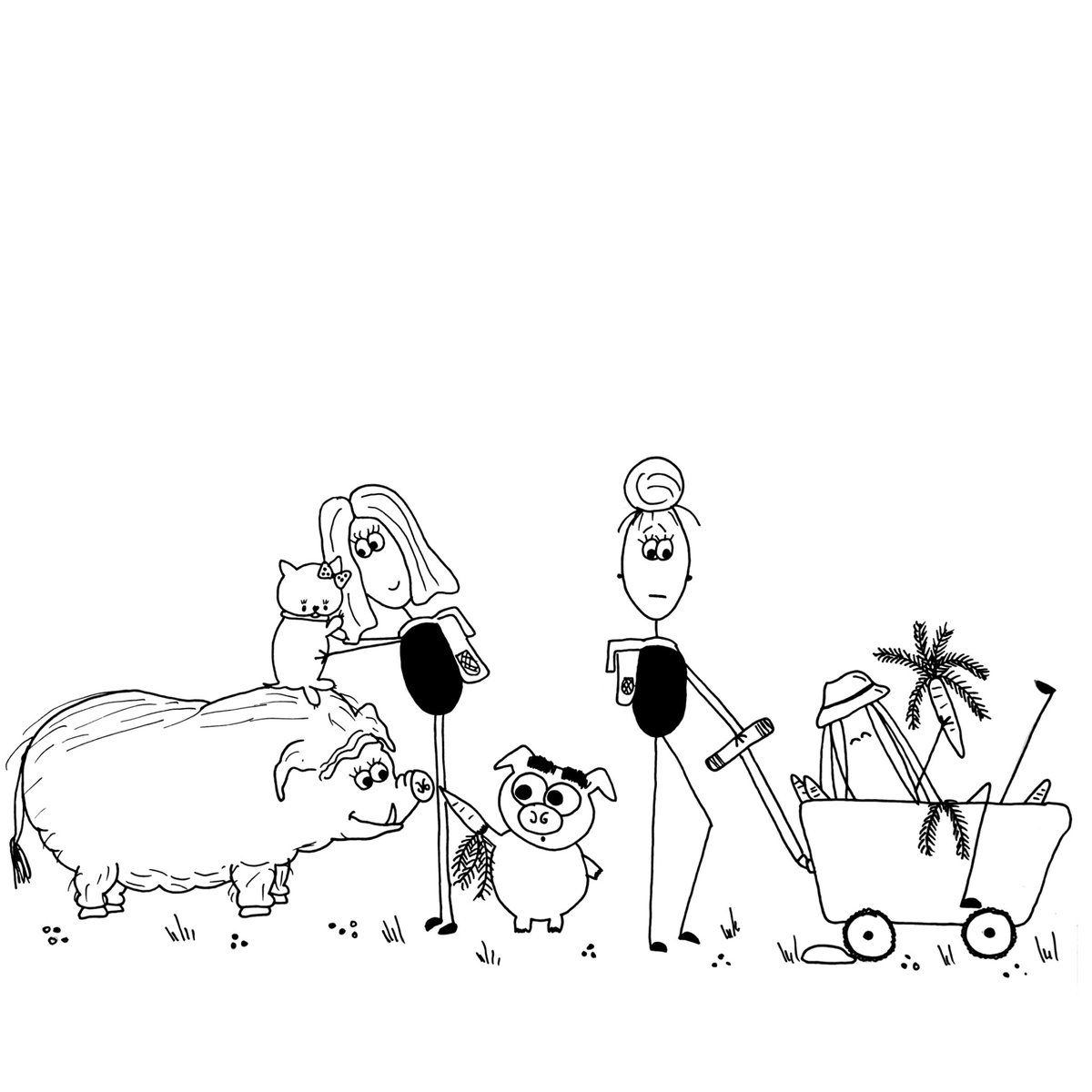 ichingoflamingo's tweet photo. Ausflug in den Wildpark 🐽🥕 #animals #ausflug #crewlove #doodleart #ichingoflamingo #pig #friends #naturelover https://t.co/NO1i15RJDz
