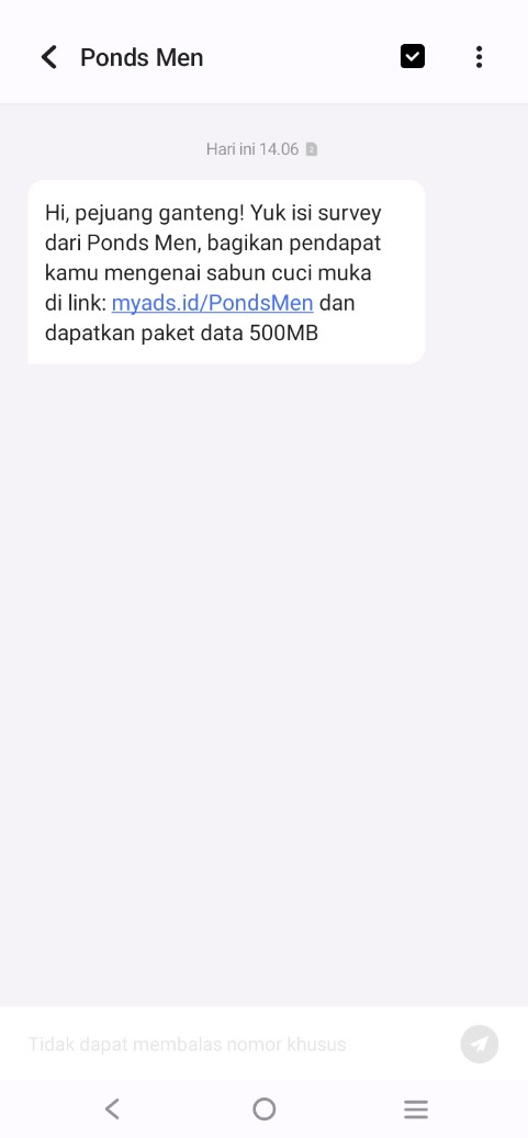 burhancharo's tweet photo. Hallo min @PondsIndonesia @pondsmenID dapat data nomor SIM card darimana ya? 
Atau beli data nya dari siapa 
Boleh dong min di spill https://t.co/A7aBiLofTX