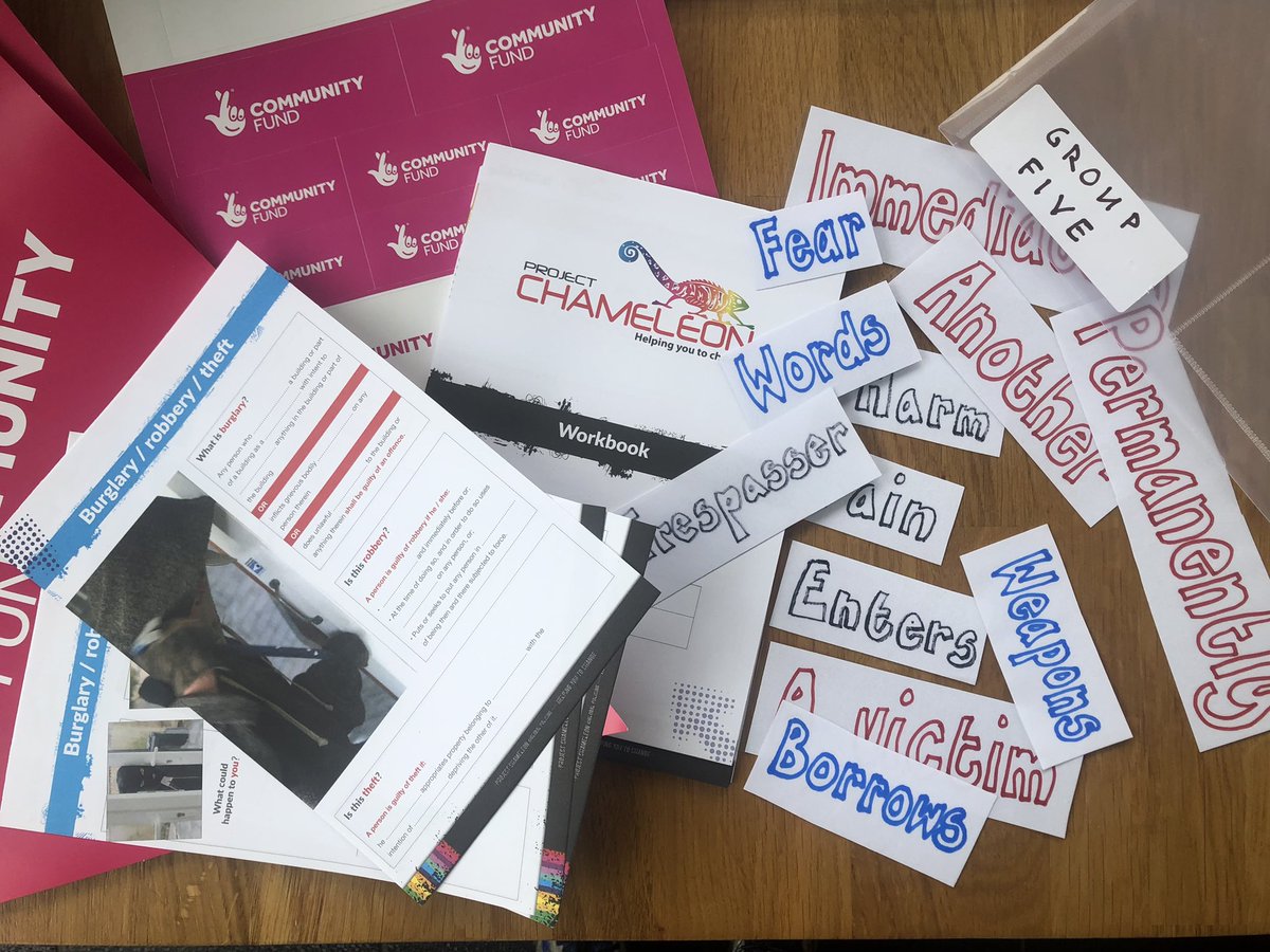 Hayeli123's tweet photo. @GlobalPolicing this week the pupils at schools in Bolton North are using group work to learn about Burglary, Robbery and Theft - thanks to @TNLComFund #NationalLottery for supporting the delivery of Project Chameleon 😁 https://t.co/8NFgrEg4Ni