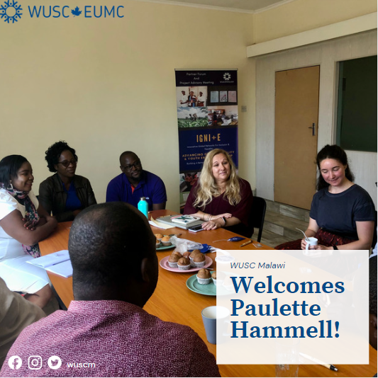 This morning the WUSC Malawi Team met with Paulette Hammell, a Program Officer of Recruitment and Mobilization visiting all the way from Canada. Takulandirani Paulette, to the warm heart of Africa😀

#malawi #volunteer #canada #internationalvolunteer
