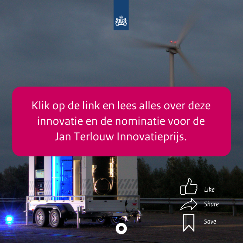 RVO_Innovatie's tweet photo. Morgen reikt Jan Terlouw de #JanTerlouwInnovatieprijs uit. Sleept HyMatters de prijs in de wacht? CTO Edwin Tazelaar: "De nominatie is heel eervol."

HyMatters ontwikkelde een waterstoftrailer voor duurzame waterstof op locatie. Hoe dat zit? Check ⤵️ 

#OctrooicentrumNL