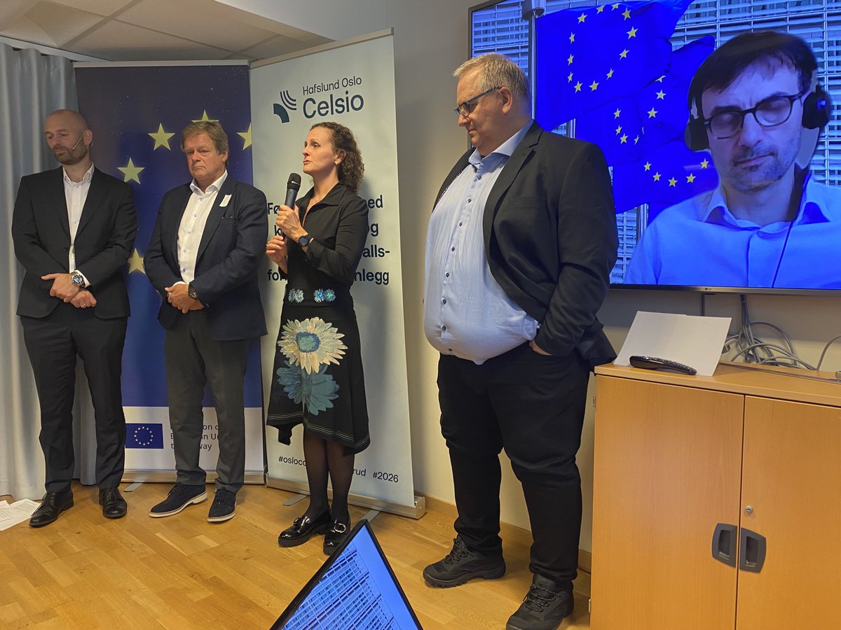 ndelagrandville's tweet photo. Pleased to open and host @ProjectAccsess event on carbon capture and storage #CCS at @EUiNorge
EU and Norway actively working on @EUGreenDeal
@EU_H2020 @SINTEFenergy, @EUCarbonCapture, @EUClimateAction @eu_eeas @euenergyweek #EUSEW2022 #EUClimateDiplomacy https://t.co/JVuVFWz0mE