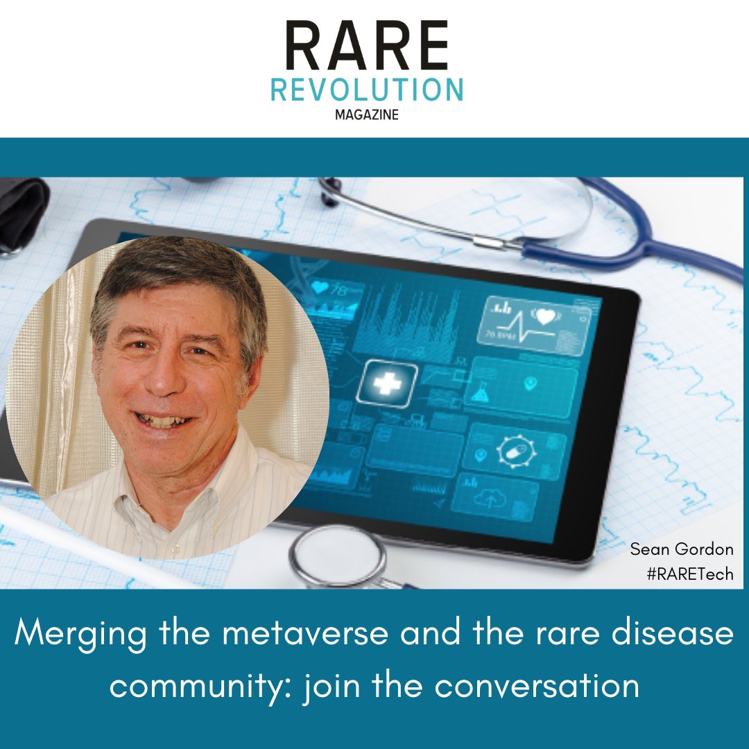 RareRevolutionM's tweet photo. Sean Gordon is back with his summer #RARETech column - Merging the metaverse and the rare disease community: join the conversation
https://t.co/JogzAiimko
#RareDisease #Metaverse #Rareverse https://t.co/f2HQphMMMH