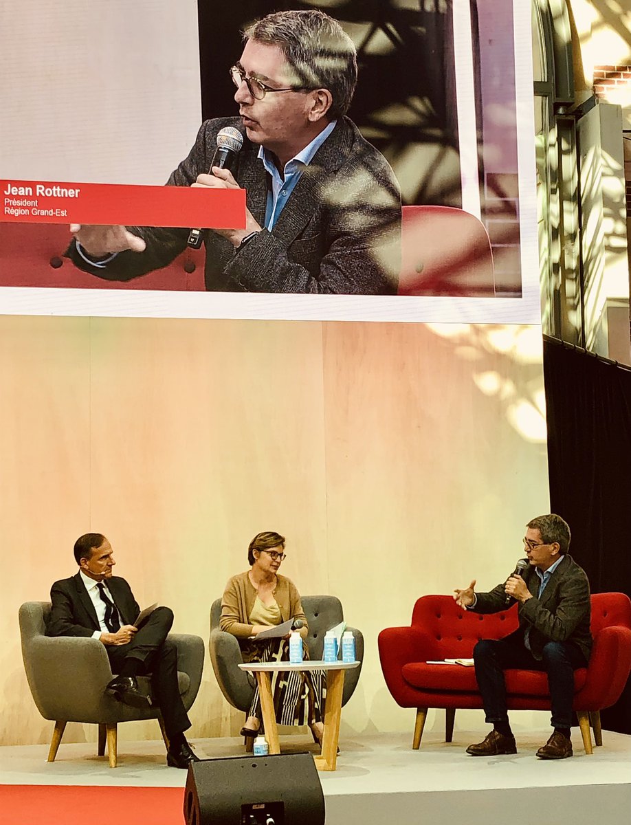 Actions coeur de #ville🏙 
#Sobriété foncière : 
«La sobriété est une contrainte, la frugalité un choix.

En faire une chance et tenter d’apporter une vision collégiale avec toutes les parties prenantes «: @jeanrottner <a href="/regiongrandest/">Région Grand Est</a> 

Au Printemps des territoires <a href="/oliviersichel/">Olivier Sichel</a>