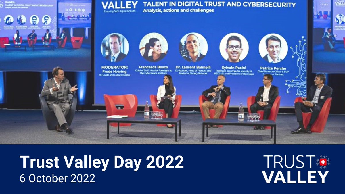unige_en's tweet photo. Join us for #TrustValleyDay2022 on October 6. The annual event for industry leaders, academics, entrepreneurs and state officials in cybersecurity and digital trust by @TrustValleyCH. 

https://t.co/RpYVpHMNxz

#TrustValleyCH #digitaltrust #cybersecurity https://t.co/WIuK0WMBCa