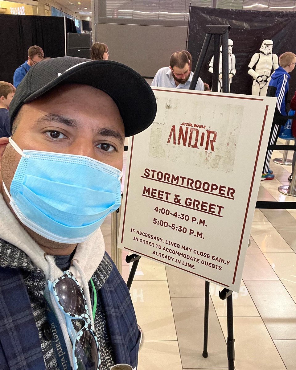 airhasiescardo's tweet photo. Star Wars Andor Event Yesterday After Work inside @mallofamerica! #LifeInMinny #HasiAganistTheWorld https://t.co/5ACgjlY6KM