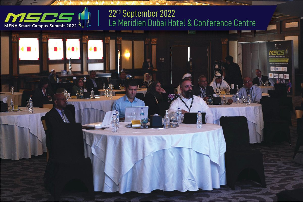 3novex's tweet photo. The MENA Smart Campus Summit 2022 is going on now as we speak! With a big group fit in the ballroom of LeMeridien Dubai Hotel &amp; Conference Centre, the MSCS 2022 has so far been very interactive, knowledgeable, rich and highly intensive!
https://t.co/xDHKVmBUJg
#MSCS2022 #MSCS https://t.co/VRqM9BQFzm