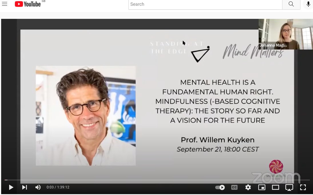 University of Oxford Mindfulness Research Centre tweet media