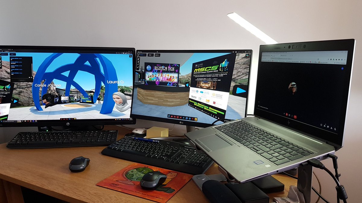 CarlosJOchoaFer's tweet photo. #MSCS2022 in #Dubai almost ready to enter into #TheImmersivePlanet Campus. We will share a multidevice experience for #SmartEducation communities. Do you want to join us? https://t.co/TINhAbTLip