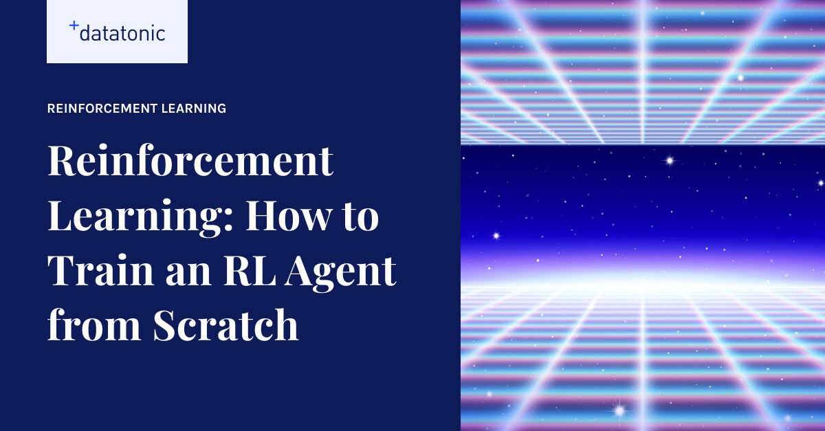 teamdatatonic's tweet image. In our latest blog, we show you how to train your own Reinforcement Learning agent using the example of the game, Catch... with only a few hundred lines of code! 🤯
linkedin.com/posts/datatoni…