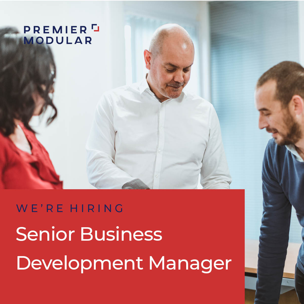 Premier_Modular's tweet photo. We have a #vacancy for a Senior Business Development Manager to join our Permanent space division. 

This exciting role will focus on the development of our modular business within the London/Southern area.

Visit: https://t.co/93f3A49mKX
Email: hr@premiermodular.co.uk

#jobs https://t.co/irFEI1FaUn