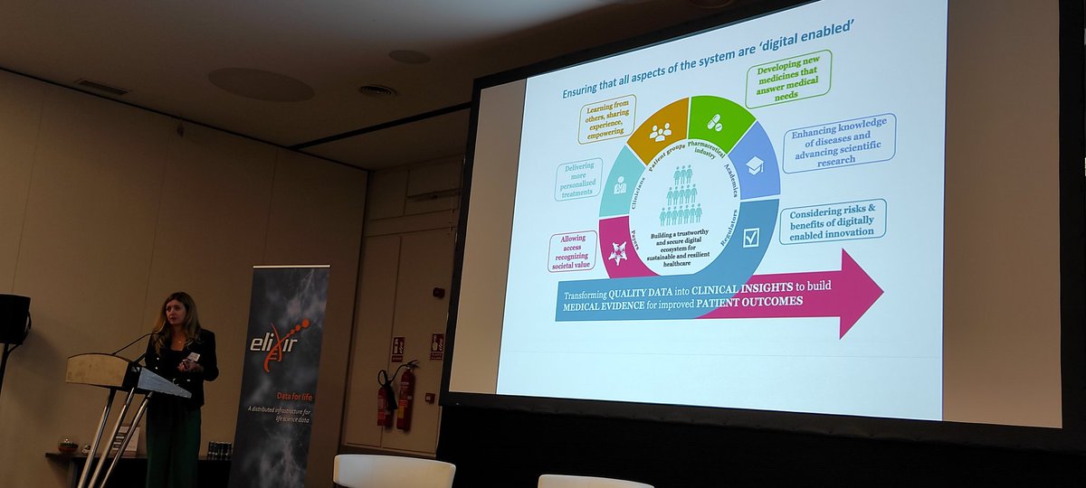 butlersci's tweet image. &quot;Transforming QUALITY DATA into CLINICAL INSIGHTS to build MEDICAL EVIDENCE for improved PATIENT OUTCOMES&quot;. We cannot be more aligned with that long-term vision. That&apos;s why we are #DataExplorers. @AnetaTyszkiewi1 @ELIXIREurope @EFPIA