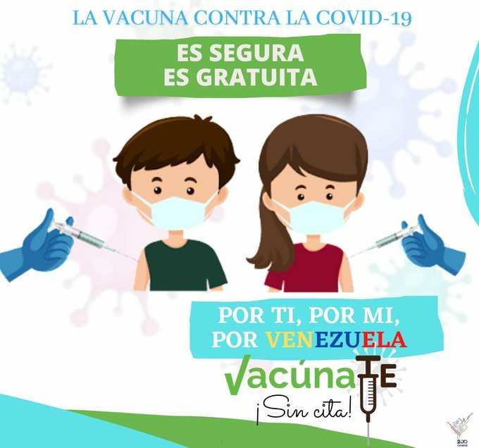 #22Sep| 🇻🇪 📢 ¡ETIQUETA DEL DÍA! ▶️ #CuídateYRefuerzaTuVacuna ¡La Covid19 no es gripe!