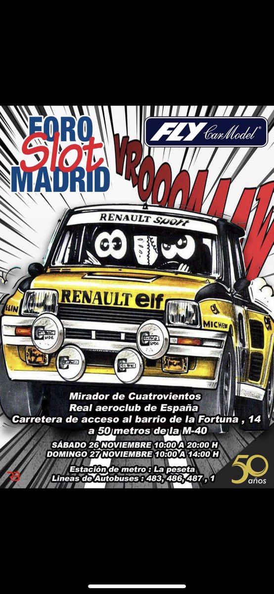 RasSlotExin's tweet photo. FOROSLOT MADRID 2022 (INVIERNO) 

SÁBADO 26 de NOVIEMBRE 
de 10:00 a 20:00 horas 

DOMINGO 27 de NOVIEMBRE 
de 10:00 a 14:00 

Ya podéis ir a comprar vuestros de REGALOS DE REYES!! https://t.co/qZX00Sx33K