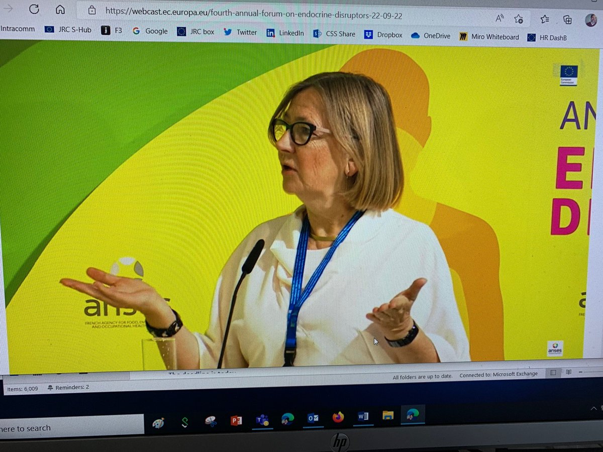 MauriceAtEcvam's tweet image. Day 2 - 4th EU Forum on #EndocrineDisruptors  (⁦@EU_ENV @Anses_fr) - Sharon Munn from the
#ecvam @EU_ScienceHub team presenting our #validation study on 18 #InVitroMethods for identification of #ThyroidDisruptors