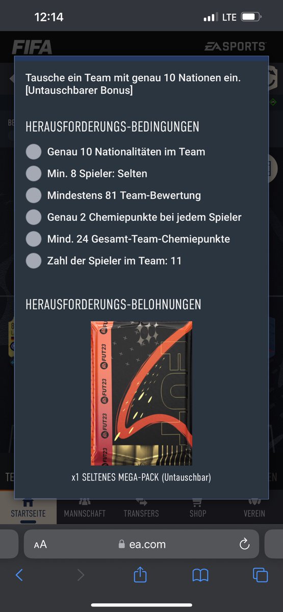 david_schlenger's tweet photo. Wie soll das gehen genau 2 Chemie bei 11 Spielern sind für mich 22 wie soll man da auf 24 komm @EAFussball 

#fifa #FUT23 #webapp https://t.co/dPQvPdFiLt