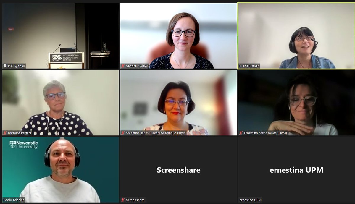 TIB_SDM's tweet photo. #tbt:
We want to share some pictures of the last session of the #DEco22 workshop. ๐
#dataecosystems @MEVidalSerodio @ValentinaJanev @ernesmena @PMissier @cinziacappi @VLDBconf https://t.co/qJdARP6x8G