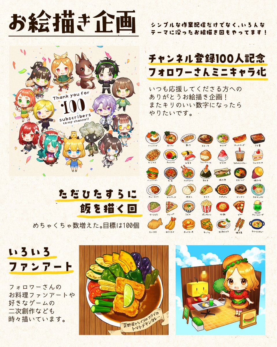 最近配信ペースのんびりめだけど久々に活動報告作りました!
イラストレーター兼セルフ受肉Vが楽しくお絵描きやゲームしてるチャンネルです。初見さんも大歓迎なのでお気軽に遊びに来てくださいね~🎨☕️💛
#9月のVTuberフォロー祭り
#私がパパ兼ママの最強セルフ受肉Vです