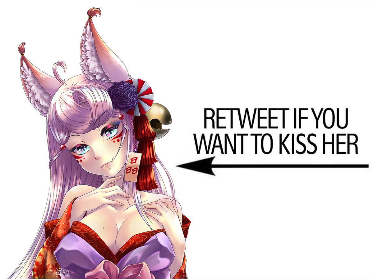 AsheraCynthila's tweet photo. Would you kiss this kitsune? 😮

#Vtuber #VtuberUprising #VtubersEN https://t.co/p5GvWoQbDd