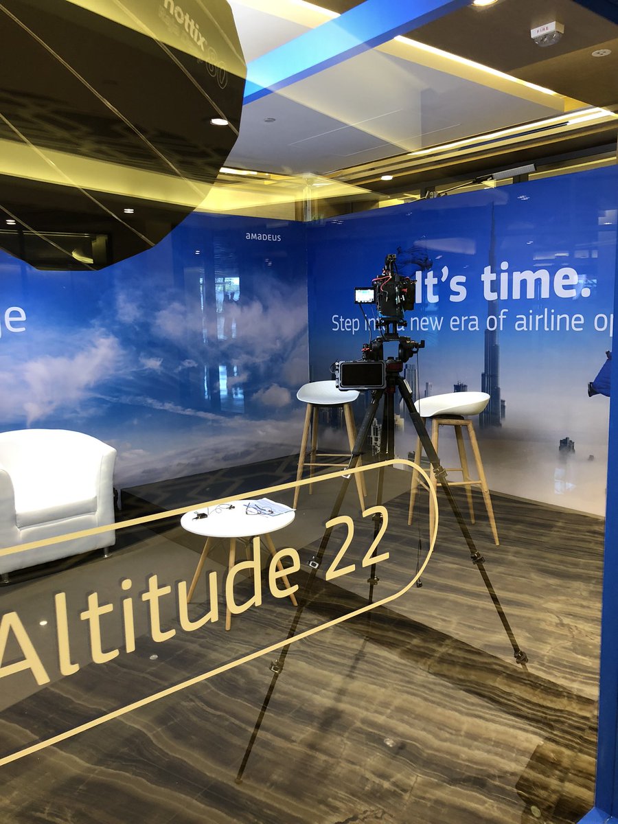 leehayhurst's tweet photo. Nearly time to gain altitude on the flight back from Dubai and the @AmadeusITGroup #altitude22 airline executives gathering. Great to see the event return after COVID. https://t.co/b6m0ARwYlw
