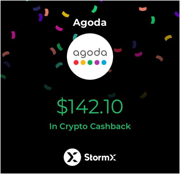 Thanks <a href="/stormxio/">StormX</a> for paying me Crypto Cashback to go on holiday! You can get paid too, starting today! link.stormx.io/r/R8W2BOIE/TD2… #STMX #CashbackSupercharged