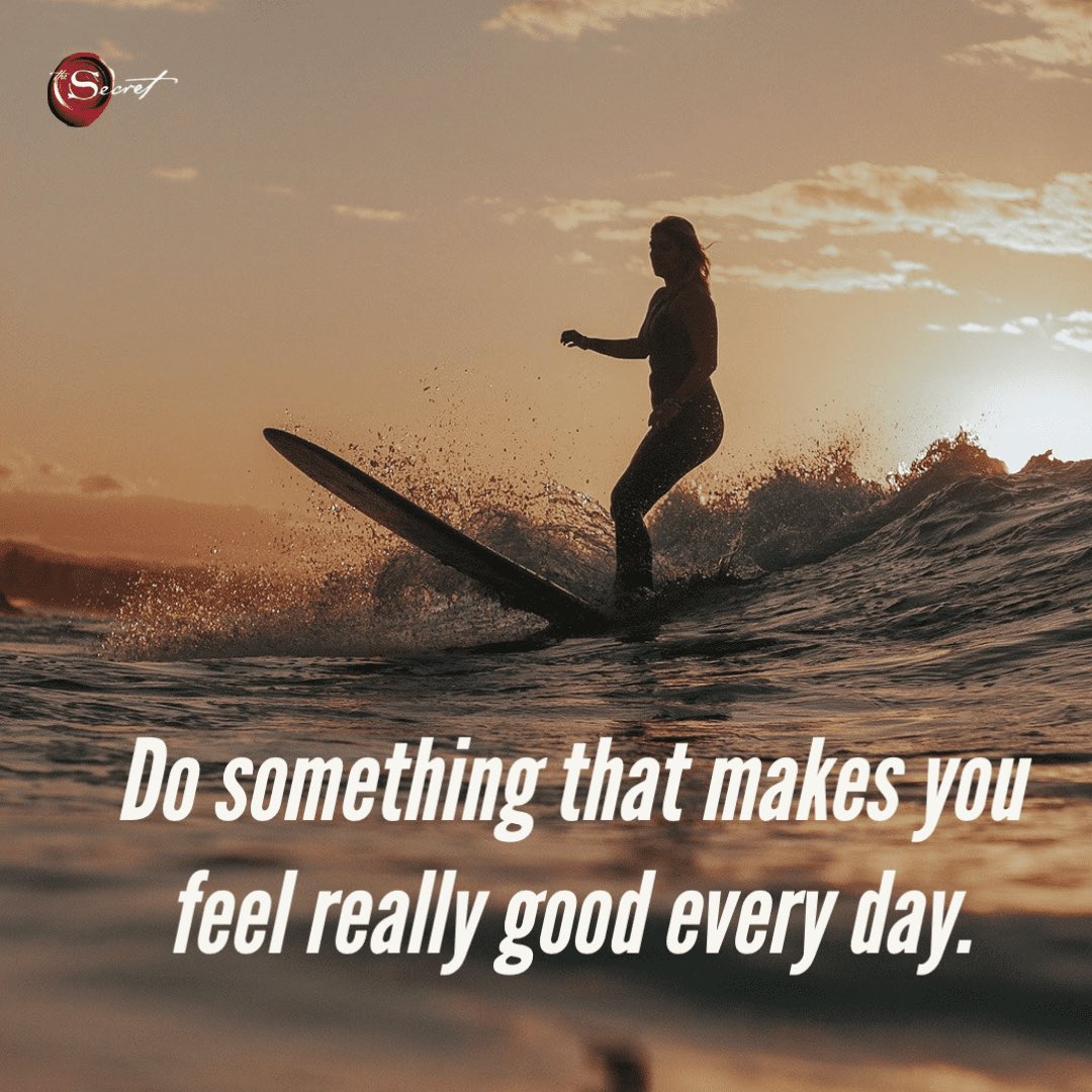 Feel good
You are following your bliss when you make a decision to do something that makes you feel really good every day.
AZUCAAAAAA