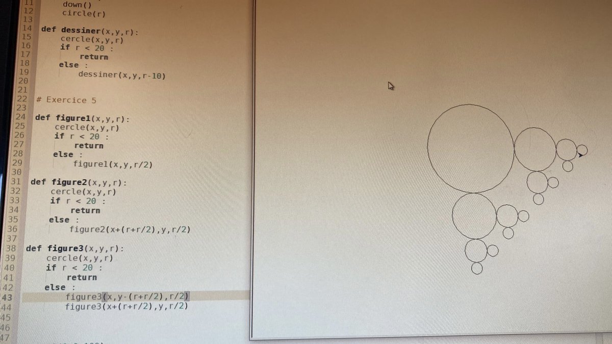 Seymour Papert’s spirit is still there 😍, these are the kind of assignments my daughter is having in computer classes in high school. They implement the solutions in Python using the Turtle module
