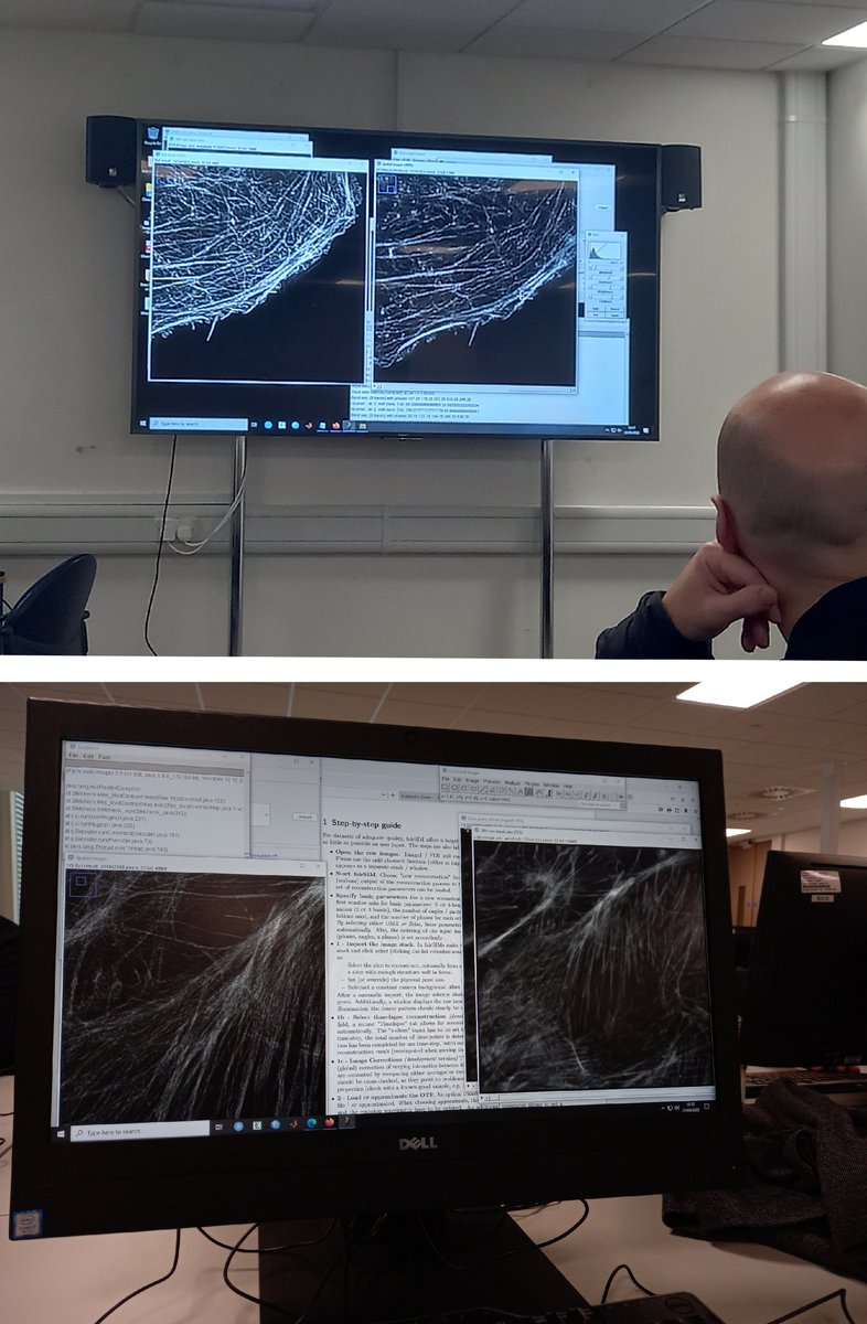 bartkrist's tweet photo. Day 3 of the #micronsim2022 @MicronOxford has started with a nice practical on using #fairSIM for reconstruction of #2DSIM data. Thank you @mueller_physics for your insightful session! https://t.co/7Y5Xjnn3dU