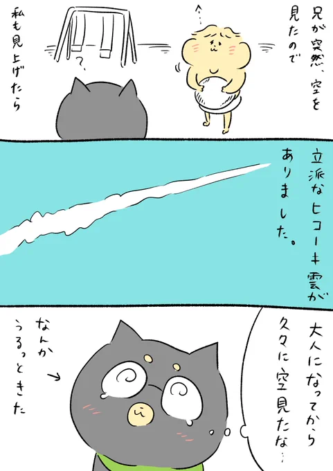 息子と公園に行った話です 
