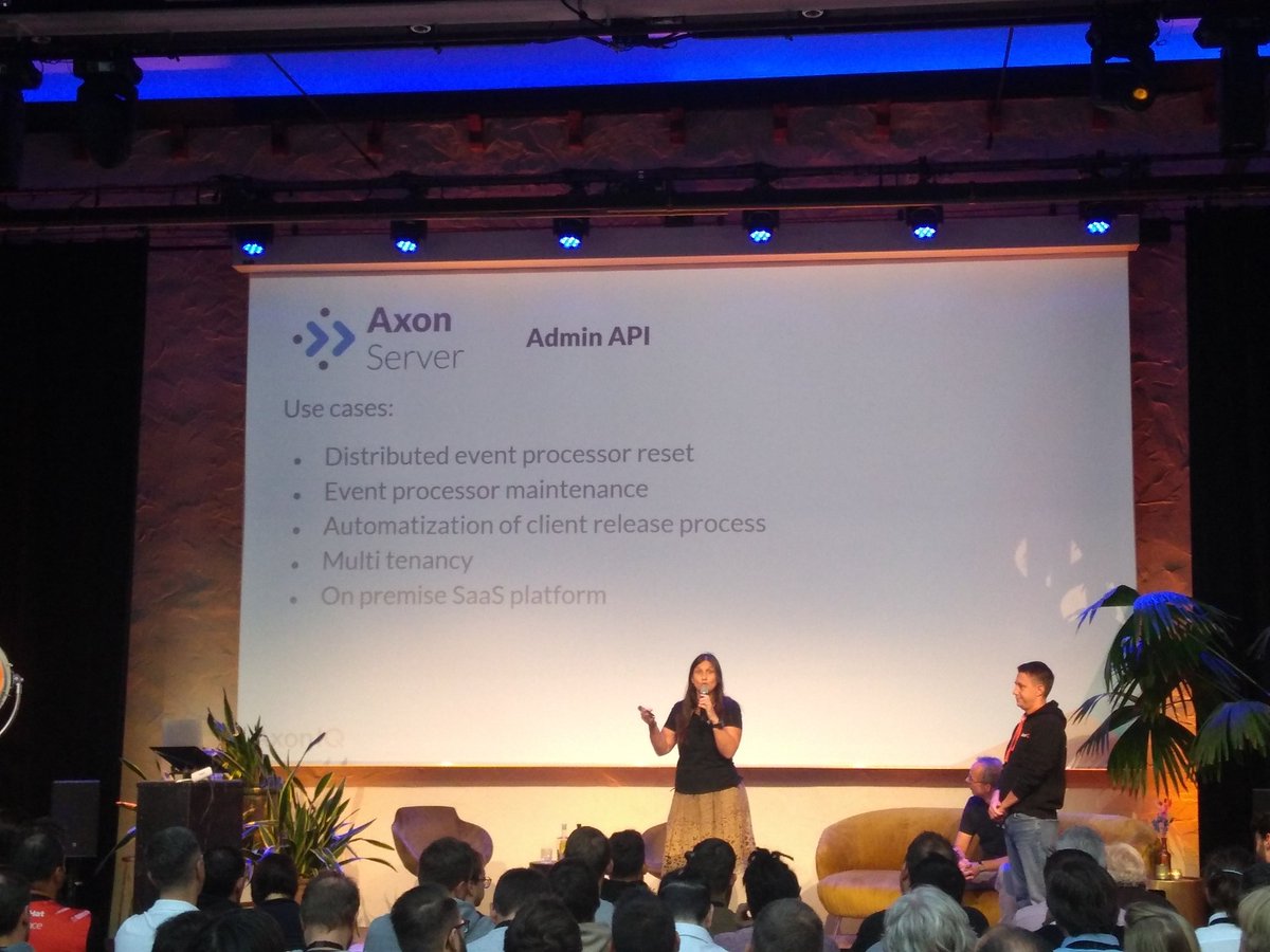 corradomusumeci's tweet image. A big applause for #AxonServer team!!! The new admin API, implementation of multi tenants, support to streaming queries, event transformation, opens a lot of new possibilities and gives developer new super great powers. But, you know, with great power ... Be wise! #AxonIQCon22