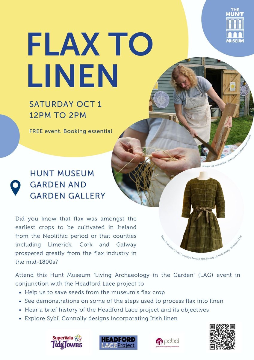 The Hunt Museum on Twitter "RT headfordlace Great event happening