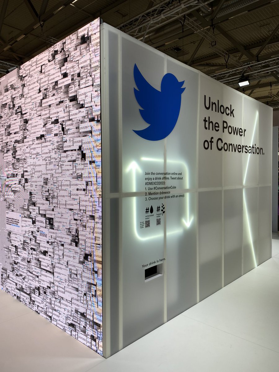 Sussuvio's tweet photo. Ach, ihr hier?!
#ConversationCube @dmexco #πΏ https://t.co/wOVmUWKgOV