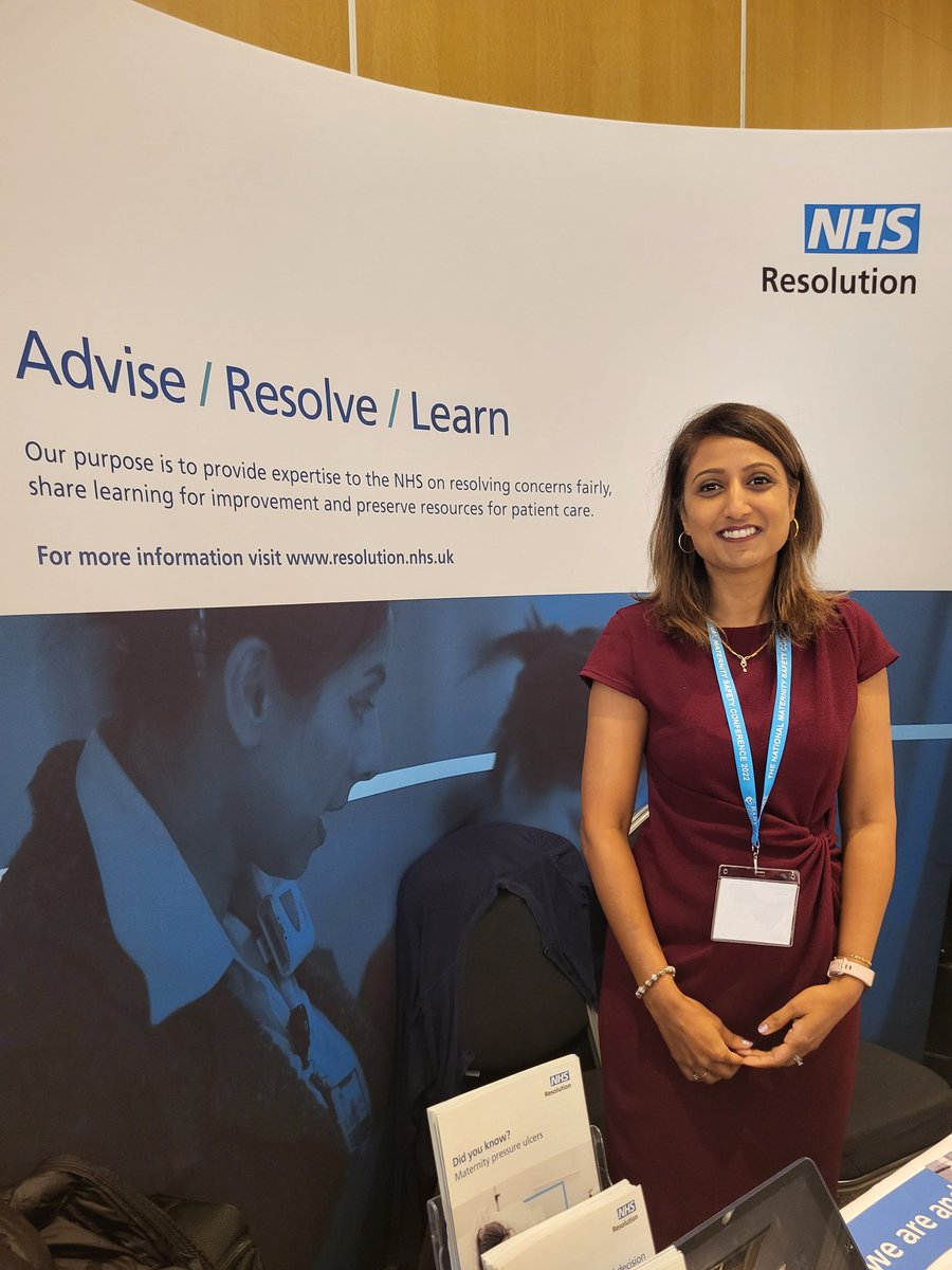 BodaliaSangita's tweet photo. #MatSafety2022 Come and say hello, meet the team and find out more about the #EarlyNotification scheme and #NHSResolution https://t.co/ARuJqeGmP9