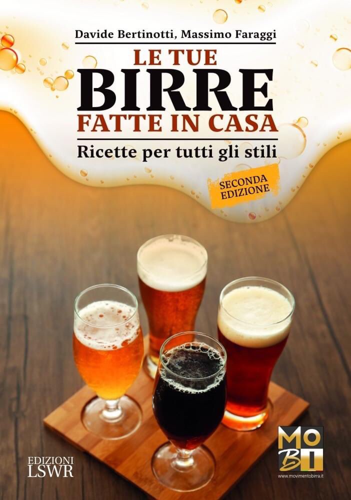 La nuova edizione di Le tue Birre Fatte in Casa - Ricette per tutti gli stili è ora disponibile!
Rinnovata grafica e nuove immagini, con la traduzione italiana delle linee guida agli stili BJCP 2021, con i più recenti stili birrari e relative ricette, premiate ai concorsi birrari