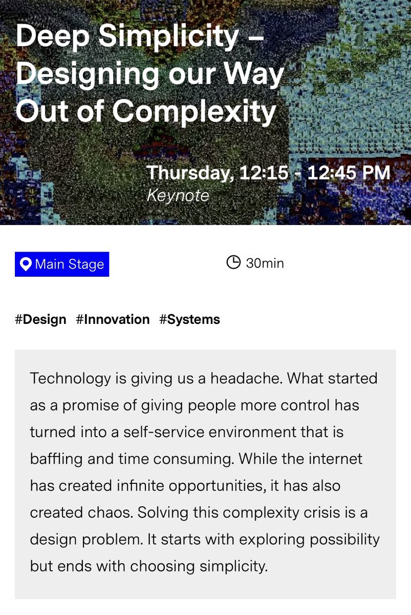 danielrivasq's tweet photo. “There are more things to design than actual good designers” - @nicklaw01 #Next22 Never a more true statement @nextconf https://t.co/ySgfZH9Wj1