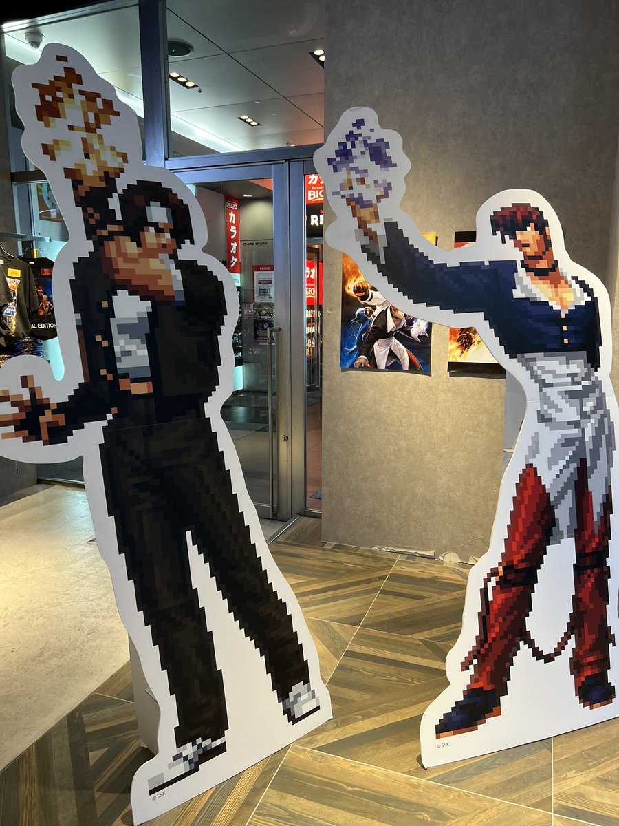 hjt_gamer's tweet photo. NEOGEO GOODS SHOP 2022に行ってきた🏃🏻
KOF15で好きになったクローネンとサムスピの色が仲間入り✨
定番のレオナは保管用と着る用☺️
結局買いまくり💴
色のアクリルは一目惚れしたので、サムスピ始めようかな
#NGGS2022 #INDOR #SNK #KOF #KOF15 #KOFXV #侍魂 #サムライスピリッツ https://t.co/XviI3gWzaL