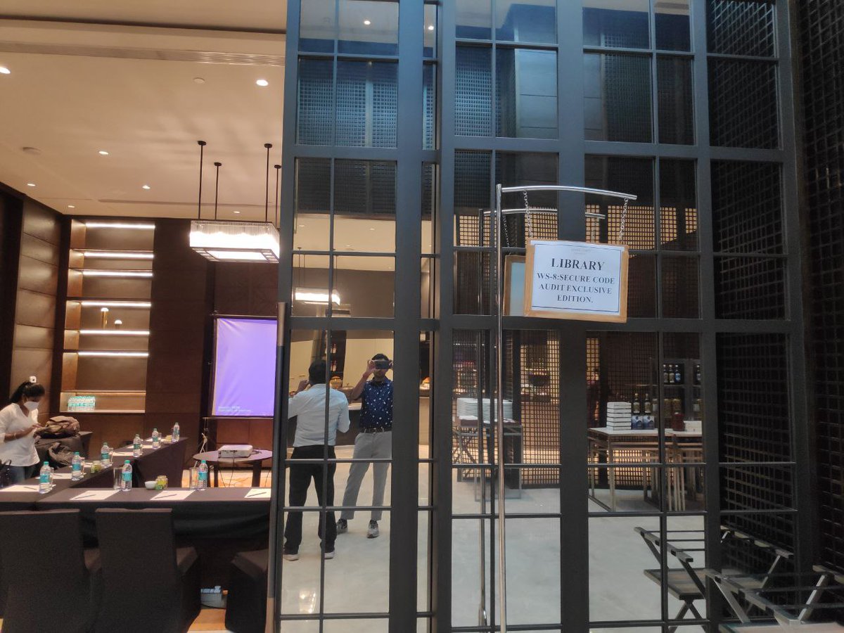 h1hakz's tweet photo. Successfully delivered training @c0c0n2022 on "Secure Code Audit Exclusive Edition"

https://t.co/Xr92A3D6rF…

#h1hakz #caretobeaware https://t.co/kjcoIfTIFZ