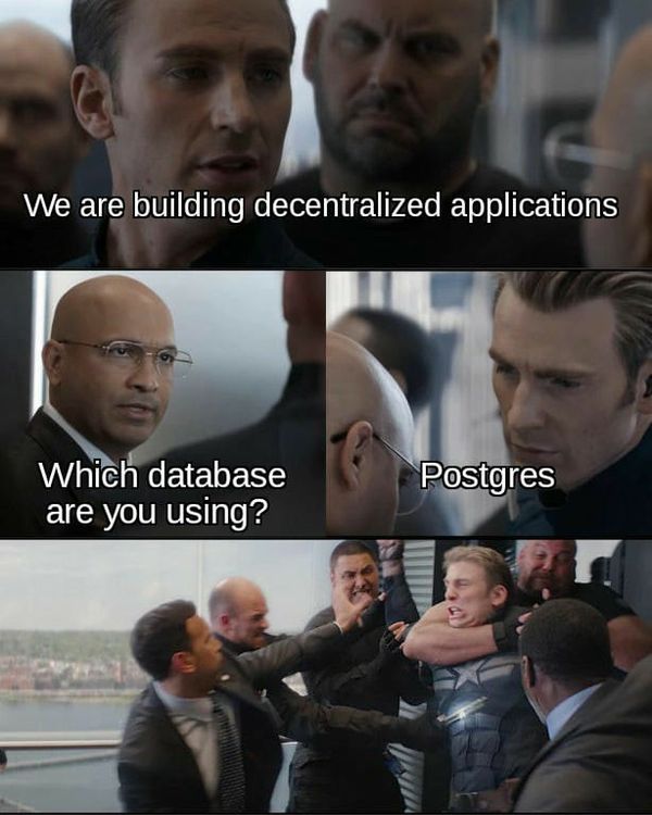 polybase_xyz's tweet image. 🚨🚨

Decentralized applications need a decentralized database

Your thoughts on this?

#Web3 #Database #web3db #spacetime

🚨🚨