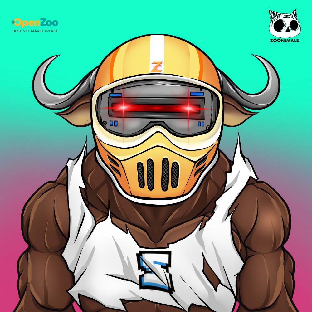 Are you ready for #ZooRacers ⁉️🕹️💥
Launched today on #ZooGames a multichain #Gaming platform ‼️

#Zoonimals is thrilled to mint the 1st &amp; Unique Buffalo #NFT of the Mad Boom collection as a symbol of the launch of the long-awaited game... ZOORACERS ‼️🦾

openzoo.io/collection/0xe…