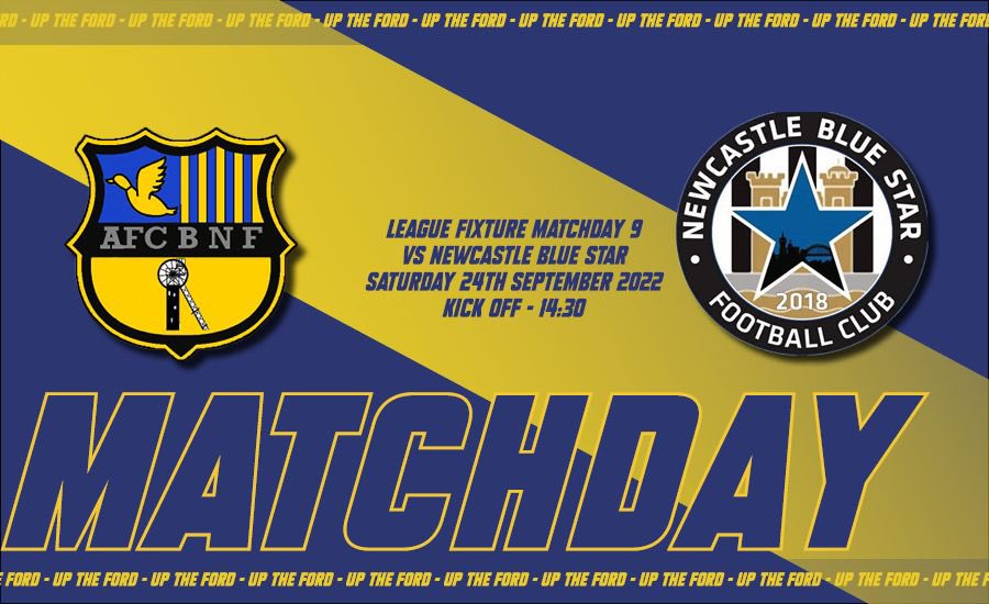 𝙁𝙞𝙭𝙩𝙪𝙧𝙚 

Huge game for the Ford as we look to bounce back from last week, taking on league leaders <a href="/nbsfc2018/">Newcastle Blue Star FC</a> 

📅 Sat 24th September 
⏰ 14:30
🏆 Team Valley Carpets Challenge Cup 
🏟 Burradon Welfare, NE23 7NG
🎟 £3.00 inc Programme/£1.00 concessions

#uptheford