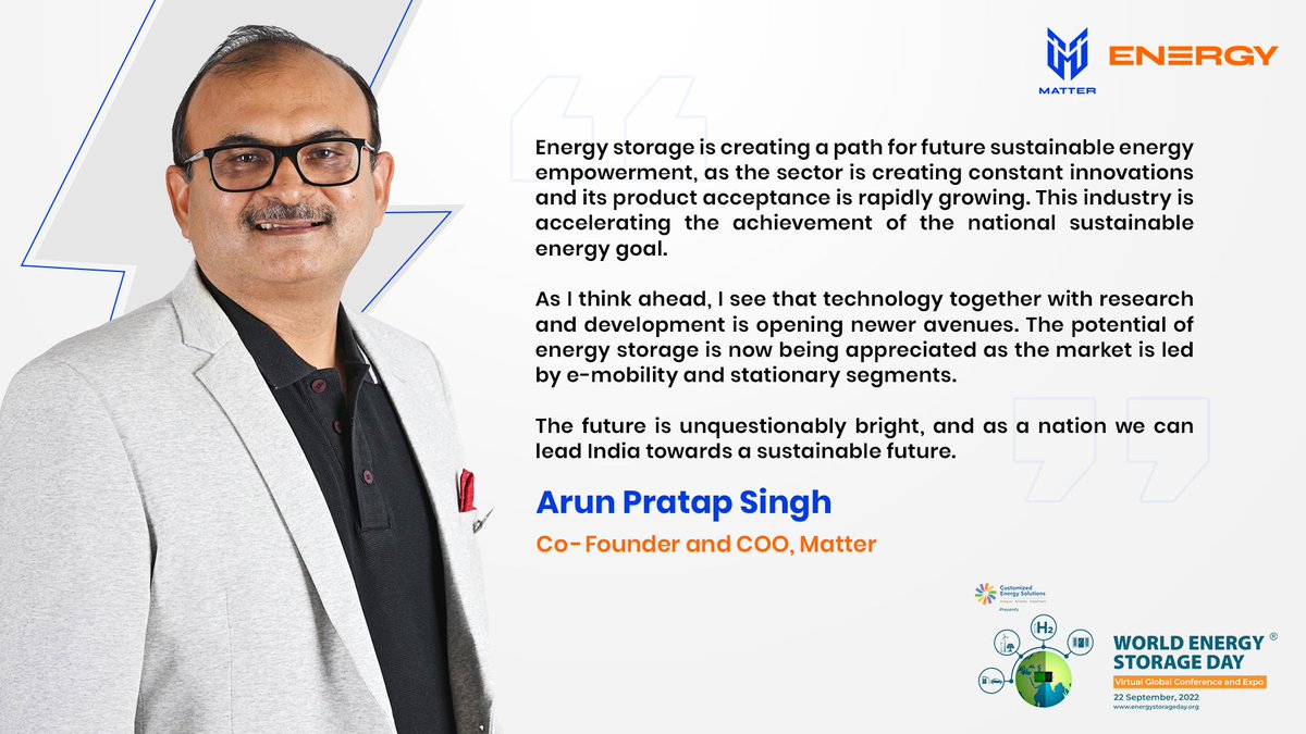 Matter Energy India tweet media