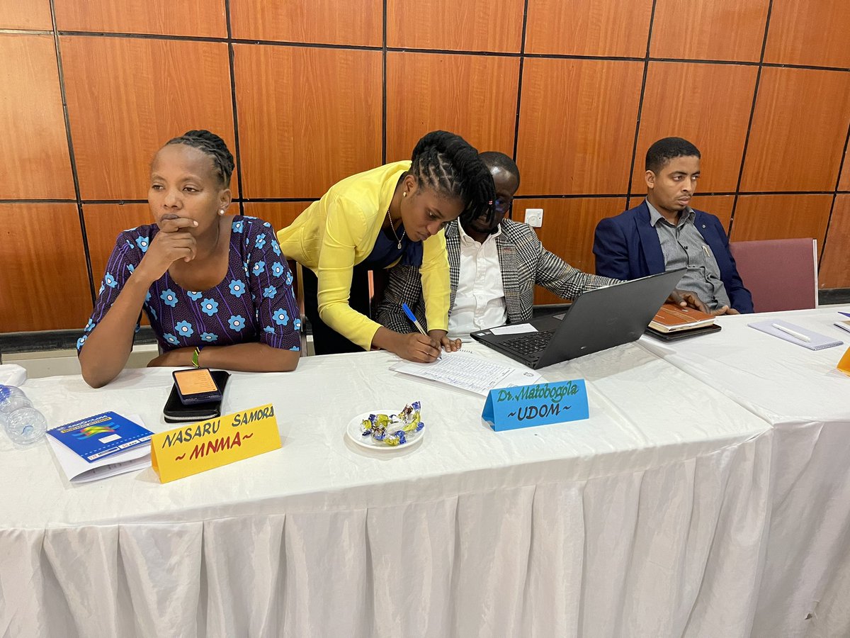 GertrudeSima's tweet photo. Day3:Ongoing consultative technical workshop for #HLIs Universities on formulation of OHS &amp; HIVAIDS Workplace Policies&amp;Programs organised by @TUCTA1 with @ILO_EASTAFRICA support #UBRAF @UNAIDSTanzania, @unescodar and @UNFPATanzania collaboration @tacaidsinfo https://t.co/xPnWY4hyDt