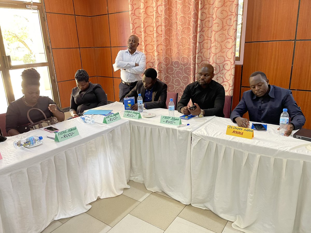 GertrudeSima's tweet photo. Day3:Ongoing consultative technical workshop for #HLIs Universities on formulation of OHS &amp; HIVAIDS Workplace Policies&amp;Programs organised by @TUCTA1 with @ILO_EASTAFRICA support #UBRAF @UNAIDSTanzania, @unescodar and @UNFPATanzania collaboration @tacaidsinfo https://t.co/xPnWY4hyDt