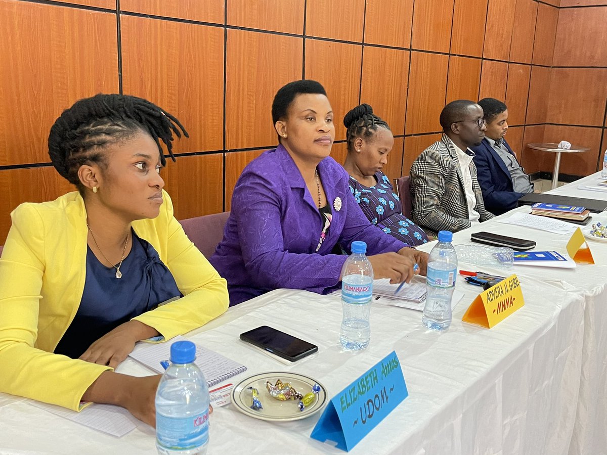 GertrudeSima's tweet photo. Day3:Ongoing consultative technical workshop for #HLIs Universities on formulation of OHS &amp; HIVAIDS Workplace Policies&amp;Programs organised by @TUCTA1 with @ILO_EASTAFRICA support #UBRAF @UNAIDSTanzania, @unescodar and @UNFPATanzania collaboration @tacaidsinfo https://t.co/xPnWY4hyDt