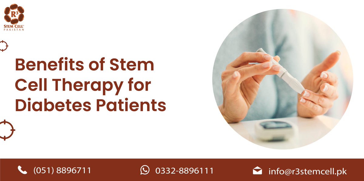 R3StemCellPK's tweet photo. The results of stem cell therapy have been evaluated by both objective and subjective measures.

Email: info@r3stemcell.pk

#diabetes #diabetescommunity #insulindependent #StemCellTherapy #Type2Diabetes #diabetestreatment #R3StemCellPakistan #StemCellInjections #diabeticproblems https://t.co/hDTOa4OyML
