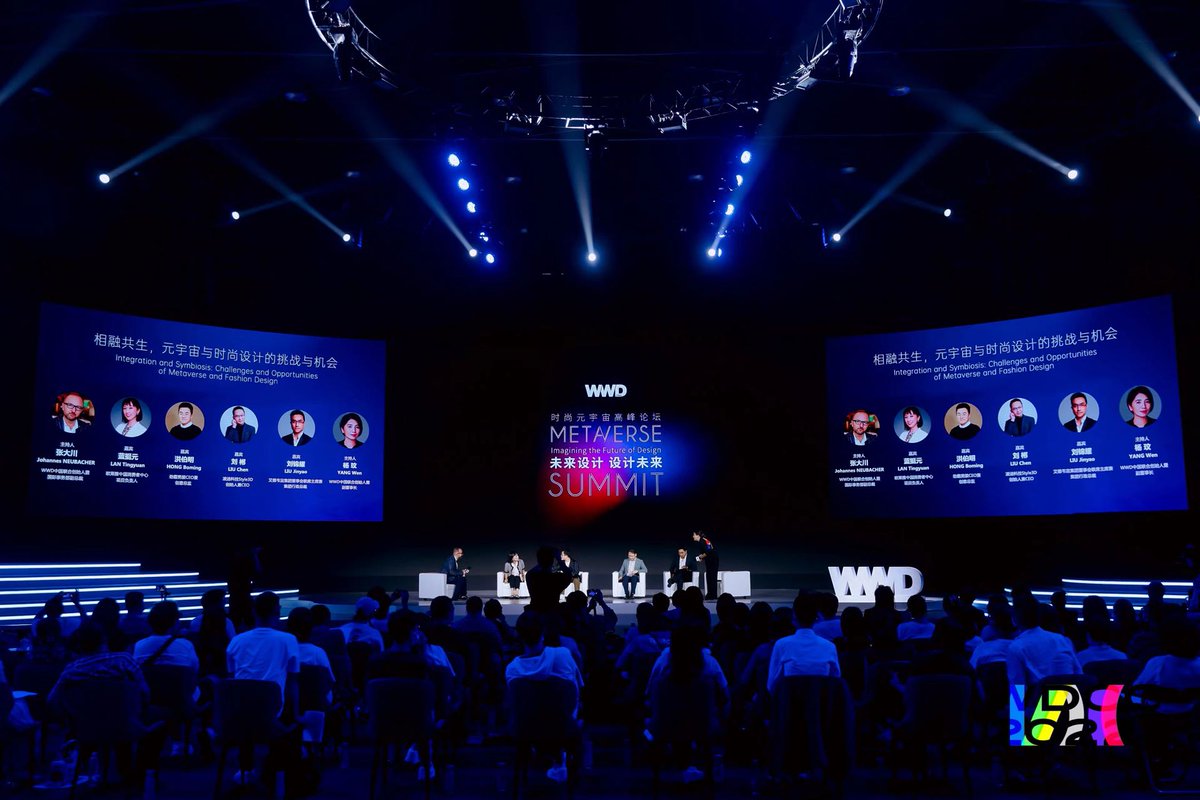 CitiesDesign's tweet photo. WWD’s Metaverse summit themed “Imagining the Future of Design” was held during the World Design Cities Conference, presenting comprehensive insights on the future scene of the fashion, retail, and beauty industries. https://t.co/HIIvvIrsct