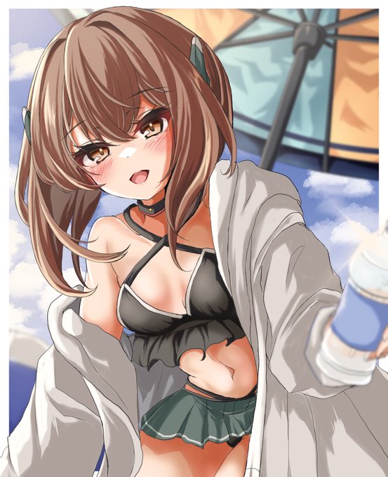 #夏が終わりそうだし今年描いた水着絵を貼ろう
秋になっても水着フェスティバル!!!! 